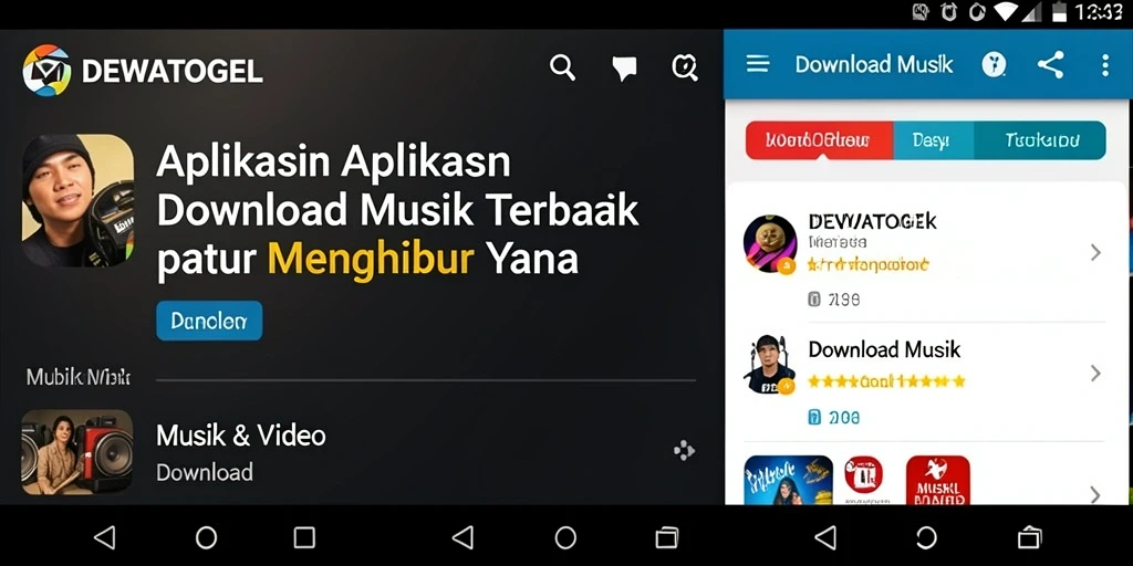 Tampilan interface DEWATOGEL yang sederhana dan mudah dinavigasi.